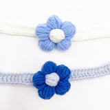 Handmade Floral Pet Collars With Bell