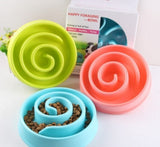 Anti-choke Plastic Dog Bowl Healthy Feeder
