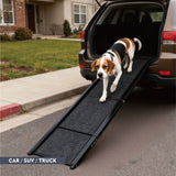Large Folding Pet Stair Ramps For Truck SUV,