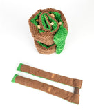 Interactive Snuffle Dumbbell: Engaging Puzzle Plush Toy For Dogs