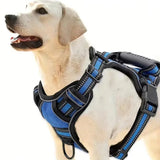 Tactical Service Dog Harness Strap Set, Car Seat Belt
