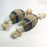Durable Linen Cotton Rope Dog Toy For Rugby Training - Bite Resistant