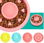 Anti-choke Plastic Dog Bowl Healthy Feeder