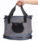 Foldable Cat Carrier Bag And Tunnel Toy