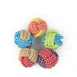 Handcrafted Cotton Rope Dog Leash Toy
