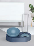 The All-In-One Pet Feeding Station: Automatic Double Bowl And Water