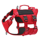 Heat-resistant Durable Nylon Tactical Service Dog Harness