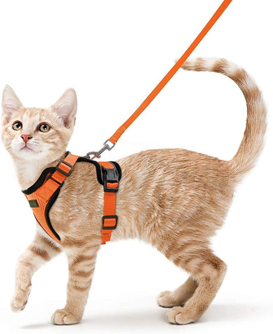 Atuban Adjustable Cat Harness And Leash