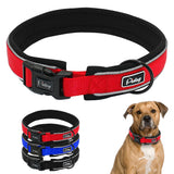 Adjustable Comfort Thick Padded Nylon Dog Collar