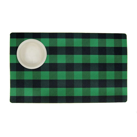 Buffalo Plaid - Dog Food Mat
