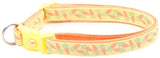 Pastel Carrots On Yellow Cat Collar