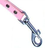 2-Row Collar And Leash Set - Baby Pink