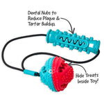 Ruff & Ready Duo  Chew & Tug Dog Toy