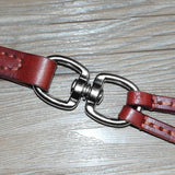 Leather Double Dog Leash