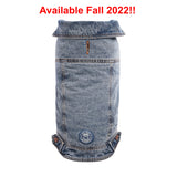 Denim Dog Jacket - Light Wash