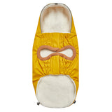 Insulated Dog Raincoat - Yellow