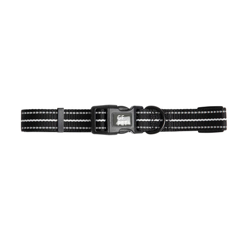 Reflective Dog Collar - Black