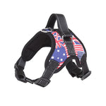 Nylon Adjustable Pet Harness For Dogs Reflective Dog Harness No Pull