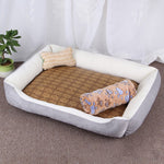 Dog Bone Pattern Bed