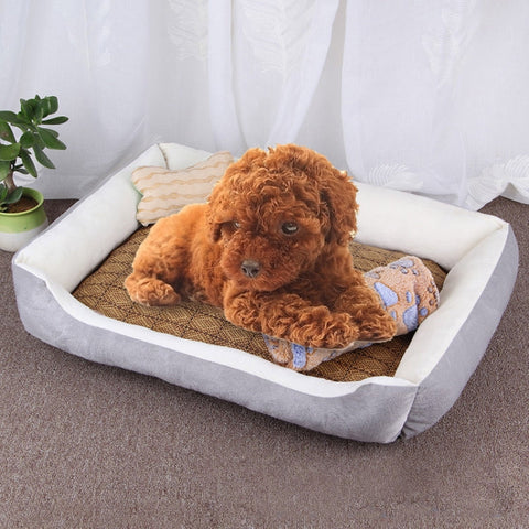 Dog Bone Pattern Bed