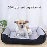 Dog Bone Pattern Big Soft Warm Kennel Pet Bed