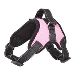 Nylon Adjustable Pet Harness For Dogs Reflective Dog Harness No Pull