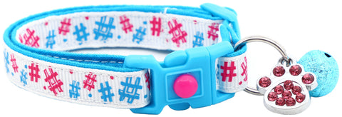 Social Media Breakaway Cat Collar