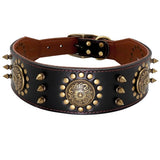 Leather Large Dog Collar