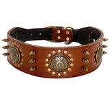 Leather Large Dog Collar
