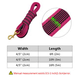 Nylon Long Dog Tracking Leash Non Slip