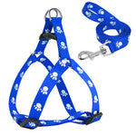 Nylon Dog Harness and Leash Set Adjustable