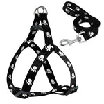 Nylon Dog Harness and Leash Set Adjustable