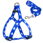 Nylon Dog Harness and Leash Set Adjustable