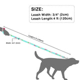 Pet Dog Leash Nylon Print