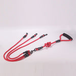 Double Dual Two Heads Dogs Leash 2 Way