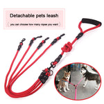 Double Dual Two Heads Dogs Leash 2 Way