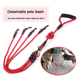 Double Dual Two Heads Dogs Leash 2 Way