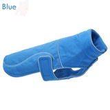S 5XL Winter Fleece Dog Coat Reflective