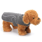 S 5XL Winter Fleece Dog Coat Reflective