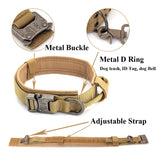 Tactical Dog Harness Leash Collar Set