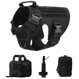 K9 Tactical Military Dog Harness And Leash Set.