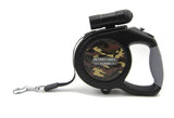 CAMO Dog Retractable Leash with Light