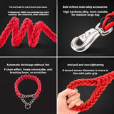 Comfort-Strong 5-Foot Braided Dog Leash