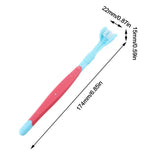 Three Sided Pet Toothbrush Three-Head Pet Toothbrush For Dogs And Cats