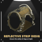 No Pull Tactical Adjustable Dog Harness,