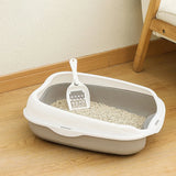 Semi-Enclosed Litter Box Splatter-Proof