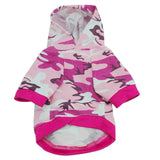 Camouflage Cotton  Dog Hoodie