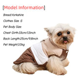 Autumn And Winter Dog Jacket