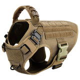 Tactical Dog Harness Leash Collar Set