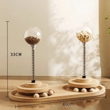 Wooden Cat Toy Tower